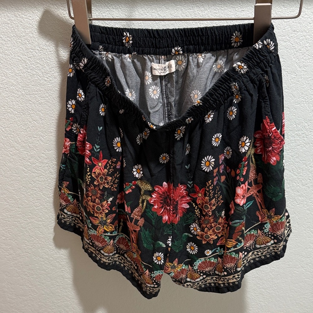Natural Life Black Shorts